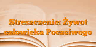 Streszczenie: Żywot człowieka Poczciwego Streszczenie: Żywot człowieka Poczciwego