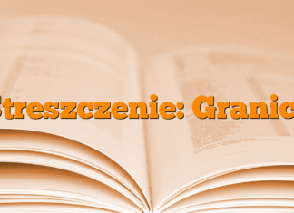 Streszczenie: Granica Streszczenie: Granica