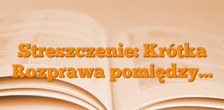 Streszczenie: Krótka Rozprawa pomiędzy… Streszczenie: Krótka Rozprawa pomiędzy…