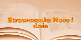 Streszczenie: Noce i dnie Streszczenie: Noce i dnie