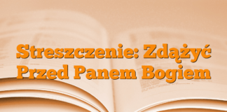 Streszczenie: Zdążyć Przed Panem Bogiem Streszczenie: Zdążyć Przed Panem Bogiem