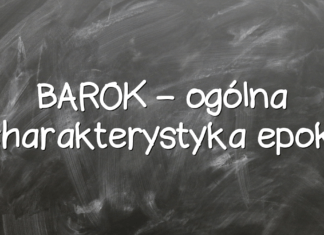 BAROK – ogólna charakterystyka epoki BAROK – ogólna charakterystyka epoki
