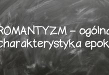 ROMANTYZM – ogólna charakterystyka epoki ROMANTYZM – ogólna charakterystyka epoki