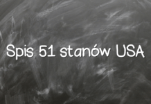 Spis 51 stanów USA Spis 51 stanów USA