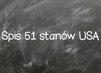 Spis 51 stanów USA Spis 51 stanów USA