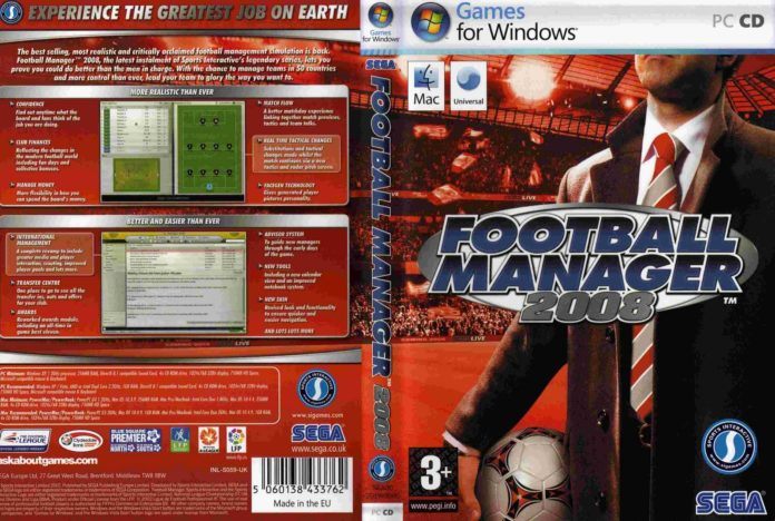 Recenzja Football Manager 2008