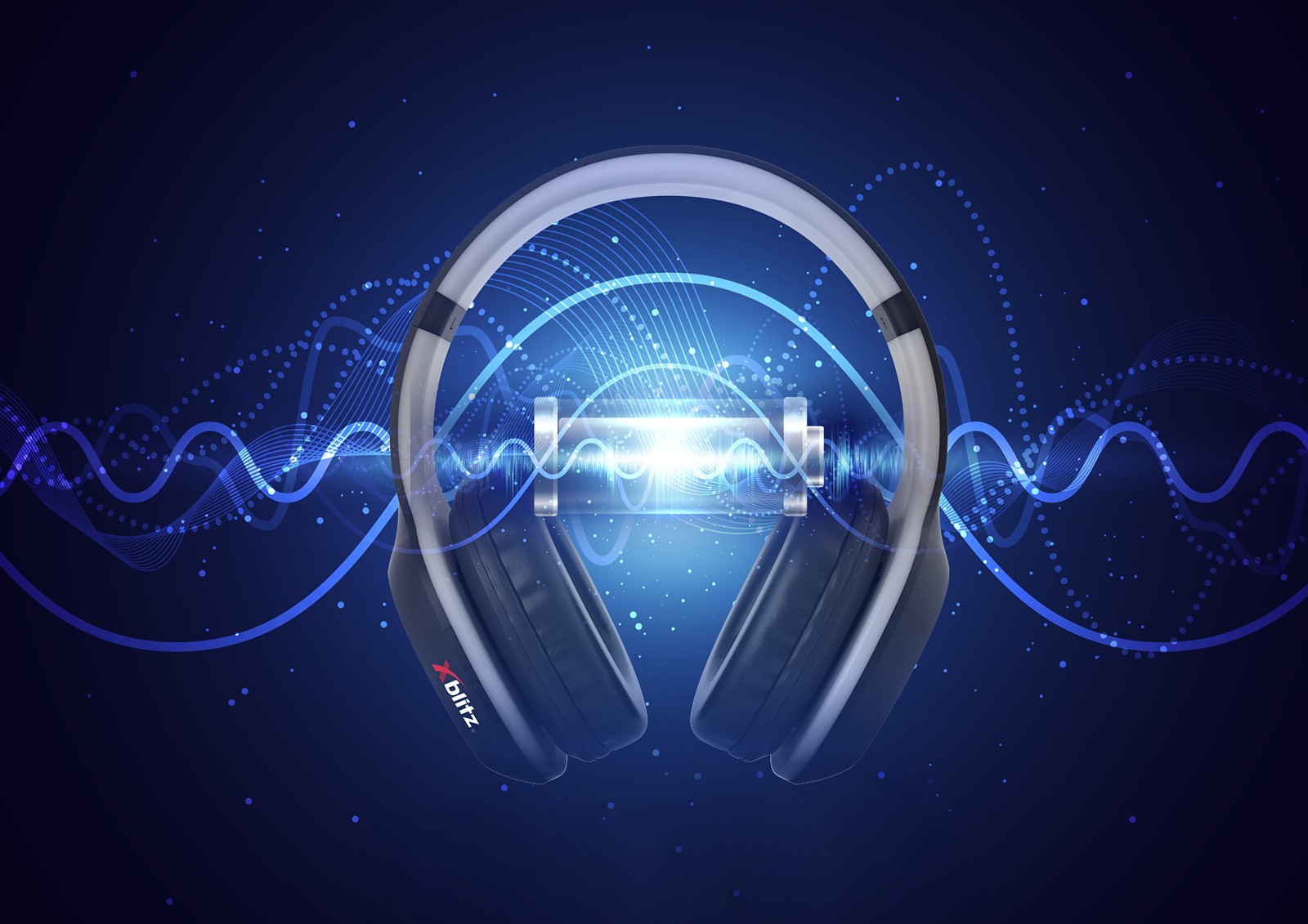 Bezprzewodowe słuchawki bluetooth XBLITZ PURE BEAST